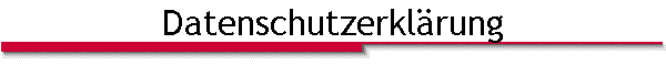 Datenschutzerklrung