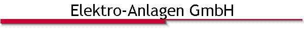 Elektro-Anlagen GmbH